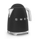 SMEG KETTLE 50´STYLE MATT BLACK KLF03BLMEU SMEG KETTLE 50´STYLE MATT BLACK KLF03BLMEU