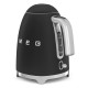 SMEG KETTLE 50´STYLE MATT BLACK KLF03BLMEU SMEG KETTLE 50´STYLE MATT BLACK KLF03BLMEU