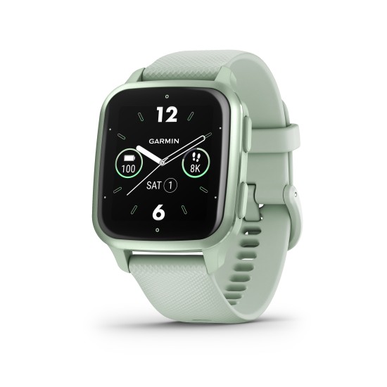GARMIN VENU SQ 2 COOL MINT/METALLIC MINT WW-010-02701-12 GARMIN VENU SQ 2 COOL MINT/METALLIC MINT WW-010-02701-12