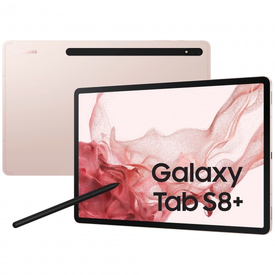 SAMSUNG GALAXY TAB S8 PLUS SM-X800 8+256GB WIFI 12.4" PINK GOLD SAMSUNG GALAXY TAB S8 PLUS SM-X800 8+256GB WIFI 12.4" PINK GOLD