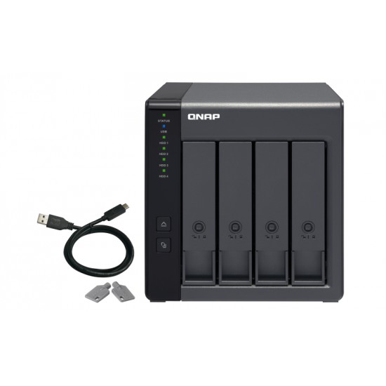 QNAP NAS DAS TR-004/ 4 BAYS 3.5"- 2.5"/ TOWER FORMAT QNAP NAS DAS TR-004/ 4 BAYS 3.5"- 2.5"/ TOWER FORMAT