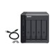 QNAP NAS DAS TR-004/ 4 BAYS 3.5"- 2.5"/ TOWER FORMAT QNAP NAS DAS TR-004/ 4 BAYS 3.5"- 2.5"/ TOWER FORMAT