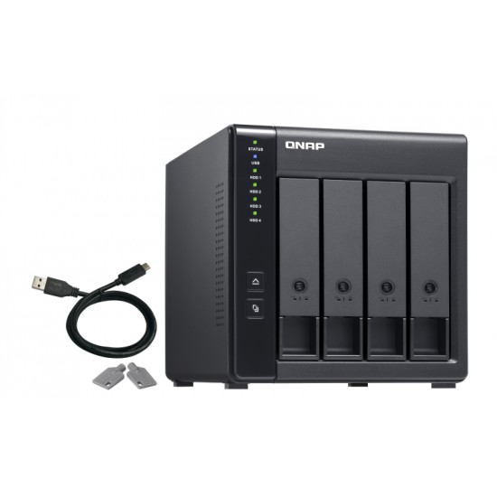 QNAP NAS DAS TR-004/ 4 BAYS 3.5"- 2.5"/ TOWER FORMAT QNAP NAS DAS TR-004/ 4 BAYS 3.5"- 2.5"/ TOWER FORMAT