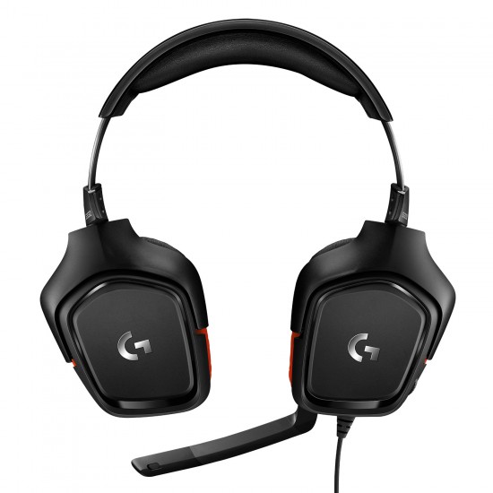 LOGITECH G332 GAMING HEADPHONES BLACK/RED LOGITECH G332 GAMING HEADPHONES BLACK/RED