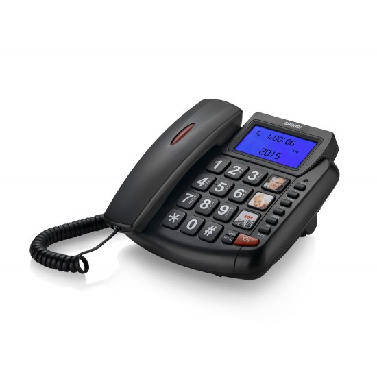 BRONDI BRAVO 90 ANALOG PHONE CALL IDENTIFIER BLACK BRONDI BRAVO 90 ANALOG PHONE CALL IDENTIFIER BLACK