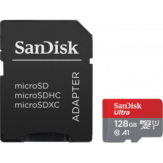 SANDISK ULTRA UHS-I CARD 128 GB MICROSDXC SDSQUA4-128G-GN6MA SANDISK ULTRA UHS-I CARD 128 GB MICROSDXC SDSQUA4-128G-GN6MA