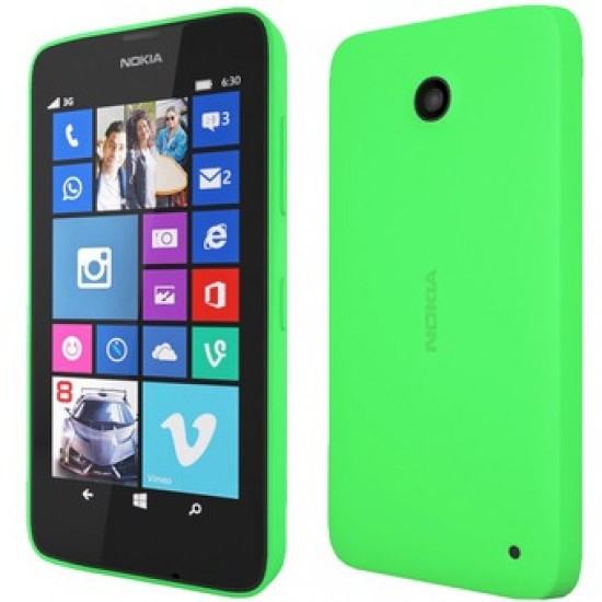 NOKIA LUMIA 630 512MB+8GB DS 4G BRIGHT GREEN (Op. sim free) NOKIA LUMIA 630 512MB+8GB DS 4G BRIGHT GREEN (Op. sim free)
