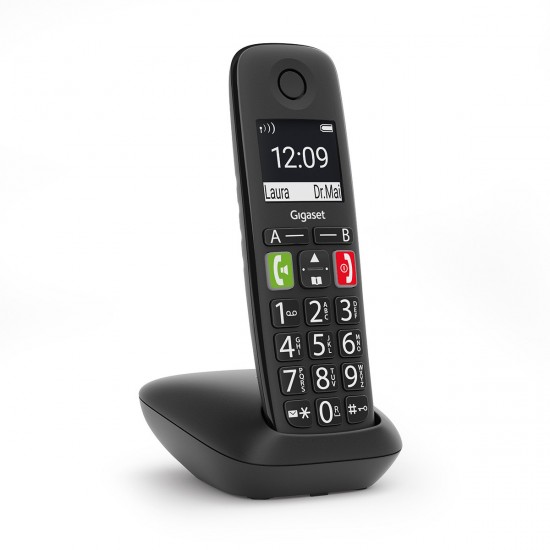 GIGASET WIRELESS LANDINE PHONE E290 BLACK (S30852-H2901-D201) GIGASET WIRELESS LANDINE PHONE E290 BLACK (S30852-H2901-D201)