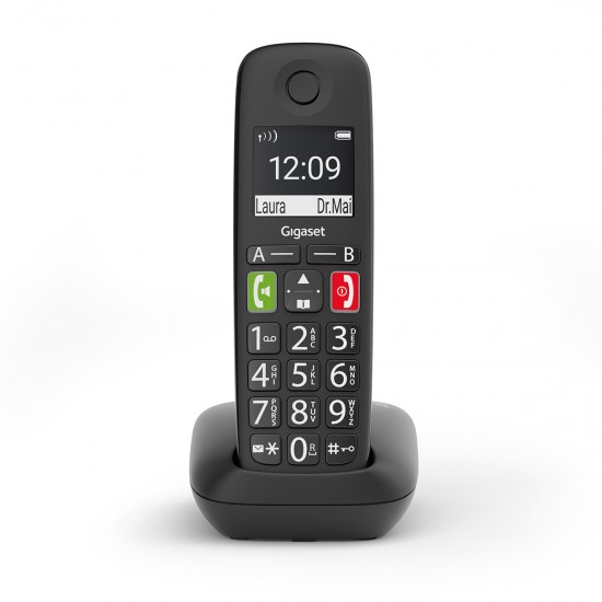 GIGASET WIRELESS LANDINE PHONE E290 BLACK (S30852-H2901-D201) GIGASET WIRELESS LANDINE PHONE E290 BLACK (S30852-H2901-D201)