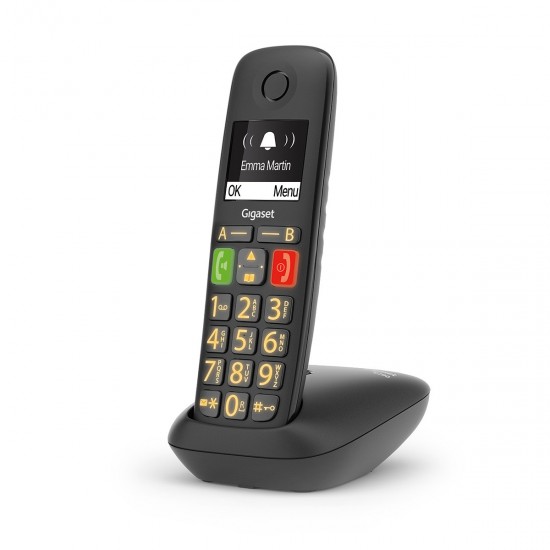 GIGASET WIRELESS LANDINE PHONE E290 BLACK (S30852-H2901-D201) GIGASET WIRELESS LANDINE PHONE E290 BLACK (S30852-H2901-D201)