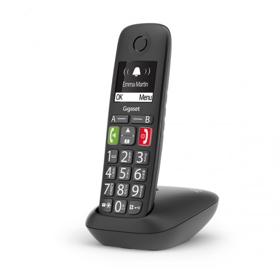 GIGASET WIRELESS LANDINE PHONE E290 BLACK (S30852-H2901-D201) GIGASET WIRELESS LANDINE PHONE E290 BLACK (S30852-H2901-D201)