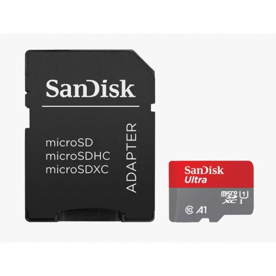 SANDISK MEMORY MICRO SDXC 64GB UHS-I W/A SDSQUAB-064G-GN6MA SANDISK