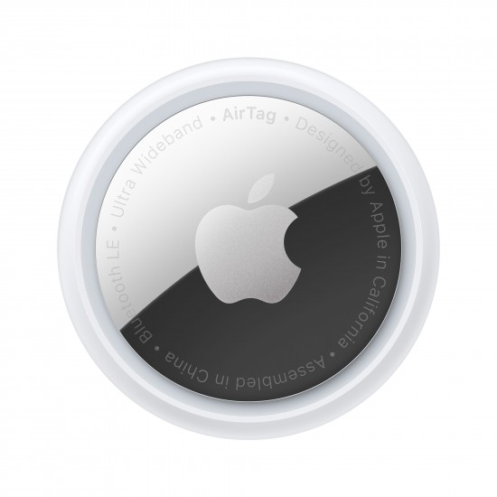APPLE AIRTAG MX532ZM/A WHITE AND SILVER APPLE AIRTAG MX532ZM/A WHITE AND SILVER