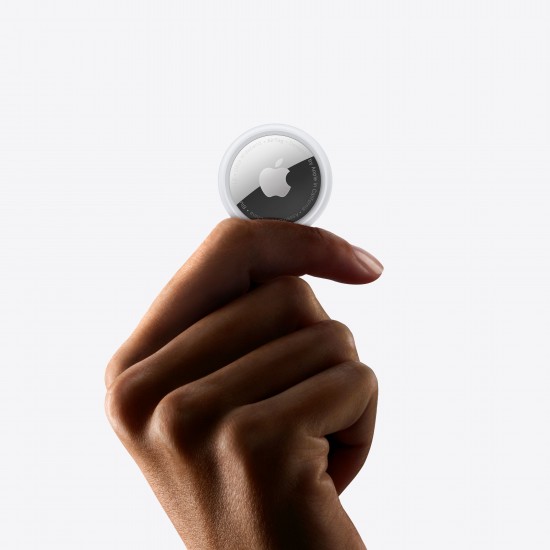 APPLE AIRTAG MX532ZM/A WHITE AND SILVER APPLE AIRTAG MX532ZM/A WHITE AND SILVER