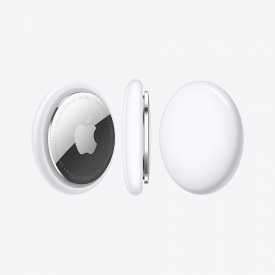 APPLE AIRTAG MX532ZM/A WHITE AND SILVER APPLE AIRTAG MX532ZM/A WHITE AND SILVER