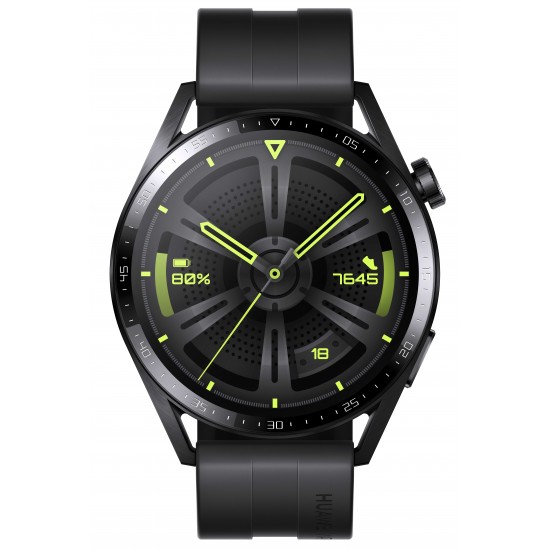 HUAWEI WATCH GT 3 46MM ACTIVE MODELLO JPT-B19 BLACK STAINLESS CASE HUAWEI WATCH GT 3 46MM ACTIVE MODELLO JPT-B19 BLACK STAINLESS CASE