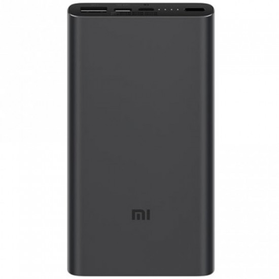 XIAOMI 10000mAH MI 18W FAST CHARGE POWER BANK 3 BLACK