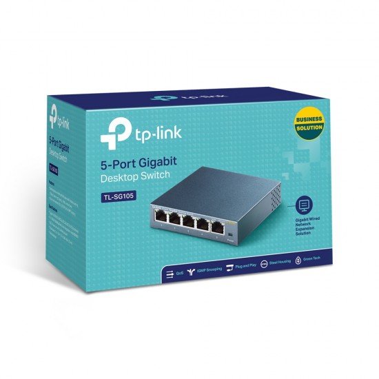 TP-LINK SWITCH 5 PORT GIGA TL-SG105 TP-LINK SWITCH 5 PORT GIGA TL-SG105