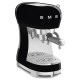 SMEG COFFEE MAKER 50´STYLE BLACK ECF02BLEU SMEG COFFEE MAKER 50´STYLE BLACK ECF02BLEU