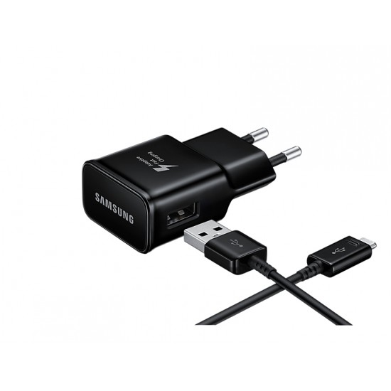 SAMSUNG CARGADOR EP-TA20EBECGWW TRAVEL ADAPTER FAST CHARGE 15W BLACK SAMSUNG CARGADOR EP-TA20EBECGWW TRAVEL ADAPTER FAST CHARGE 15W BLACK