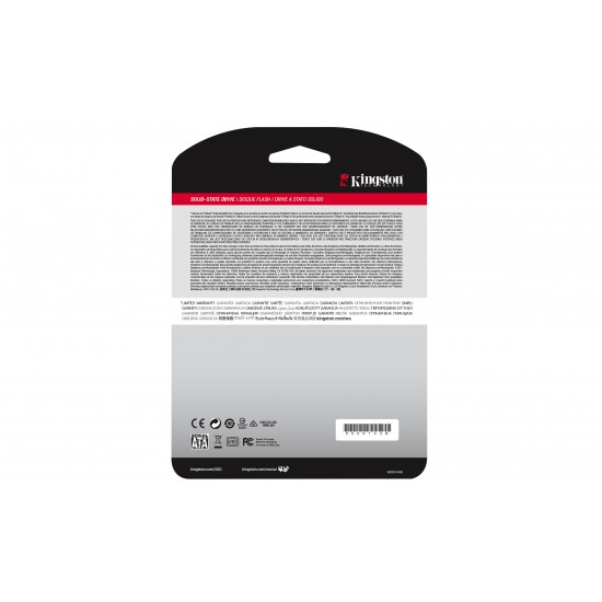 KINGSTON A400 INTERNAL SSD 960GB 2,5" SATA SA400S37/960G KINGSTON A400 INTERNAL SSD 960GB 2,5" SATA SA400S37/960G