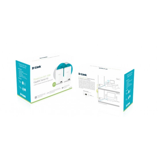 D-LINK POWERLINE KIT MINI 1000 MBPS DHP-601AV D-LINK POWERLINE KIT MINI 1000 MBPS DHP-601AV
