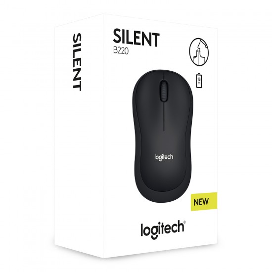 LOGITECH MOUSE B220 SILENT BLACK (910-004881) LOGITECH MOUSE B220 SILENT BLACK (910-004881)
