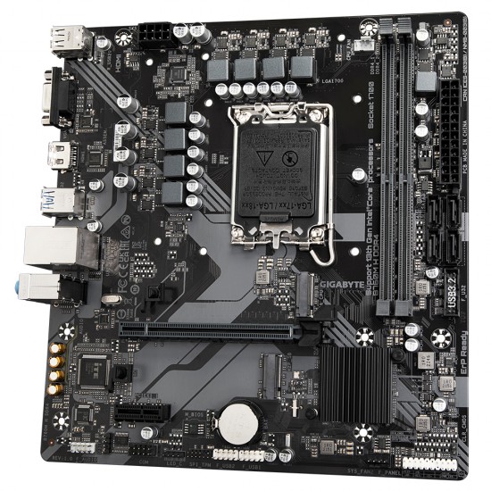GIGABYTE B760M H MOTHERBOARD MICRO ATX DDR4 LGA1700 9MB76MH4-00-10 GIGABYTE B760M H MOTHERBOARD MICRO ATX DDR4 LGA1700 9MB76MH4-00-10