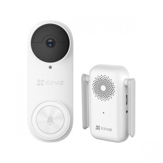 EZVIZ WIRE-FREE VIDEO DOORBELL CS-DB2 5MP EZVIZ WIRE-FREE VIDEO DOORBELL CS-DB2 5MP