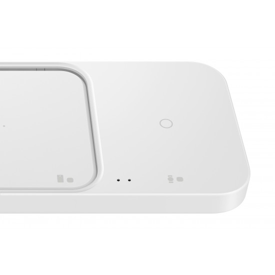 SAMSUNG WIRELESS CHARGER 15W QUICK CHARGE DUO ORIGINAL EP-P5400 WHITE SAMSUNG WIRELESS CHARGER 15W QUICK CHARGE DUO ORIGINAL EP-P5400 WHITE