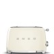 SMEG TOASTER 2X2 50´STYLE CREAM TSF01CREU SMEG TOASTER 2X2 50´STYLE CREAM TSF01CREU