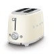 SMEG TOASTER 2X2 50´STYLE CREAM TSF01CREU SMEG TOASTER 2X2 50´STYLE CREAM TSF01CREU