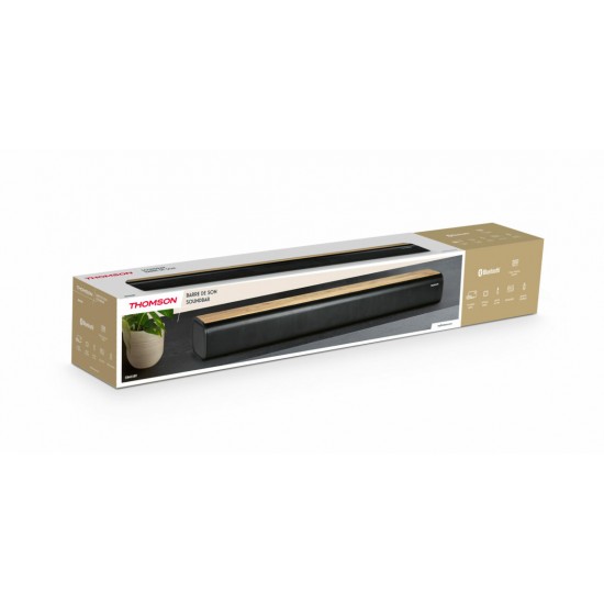 THOMSON SOUND BAR BT 5.0 200W WOOD/BLACK SB402BT THOMSON SOUND BAR BT 5.0 200W WOOD/BLACK SB402BT