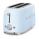 SMEG TOASTER 2X4 50´STYLE PASTEL BLUE TSF02PBEU SMEG TOASTER 2X4 50´STYLE PASTEL BLUE TSF02PBEU
