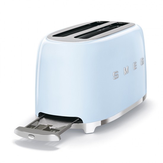 SMEG TOASTER 2X4 50´STYLE PASTEL BLUE TSF02PBEU SMEG TOASTER 2X4 50´STYLE PASTEL BLUE TSF02PBEU