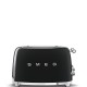 SMEG TOASTER 4X4 50´STYLE BLACK TSF03BLEU SMEG TOASTER 4X4 50´STYLE BLACK TSF03BLEU