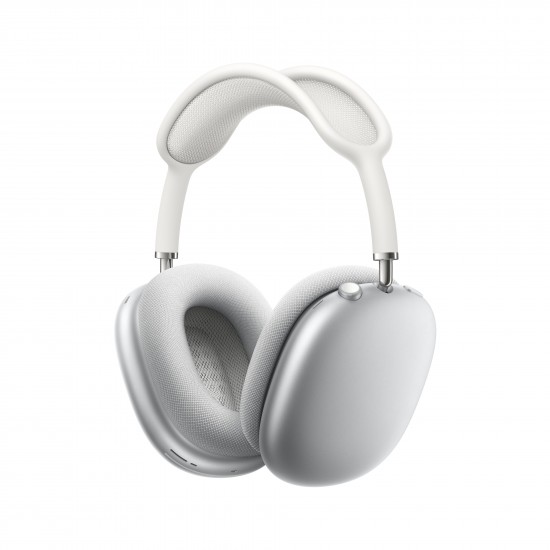 APPLE AIRPODS MAX MGYJ3ZM/A SILVER AND WHITE HEADBAND APPLE AIRPODS MAX MGYJ3ZM/A SILVER AND WHITE HEADBAND