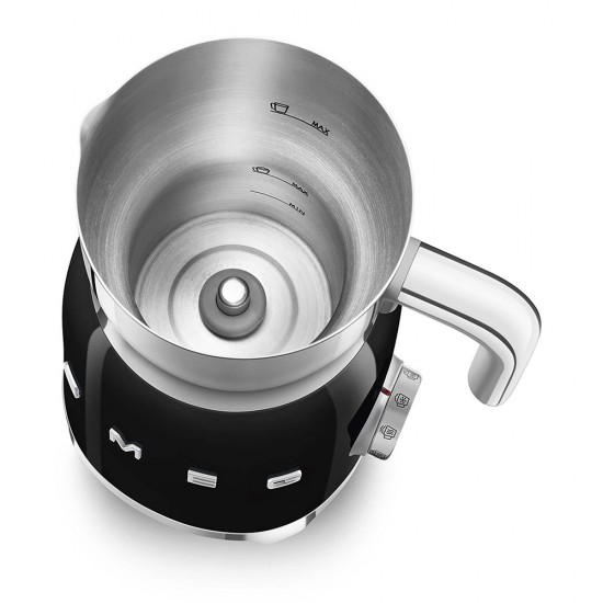 SMEG MILK FROTHER 50´STYLE BLACK MFF11BLEU SMEG MILK FROTHER 50´STYLE BLACK MFF11BLEU