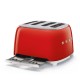 SMEG TOASTER 4x4 50´STYLE RED TSF03RDEU SMEG TOASTER 4x4 50´STYLE RED TSF03RDEU