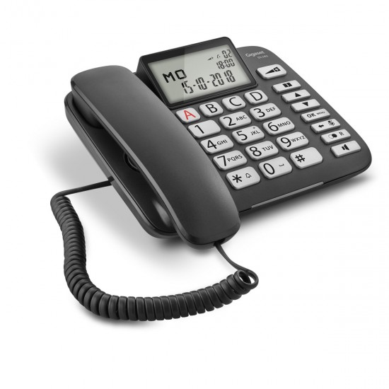 GIGASET LANDLINE DL580 BLACK ( S30350-S216-R101 )