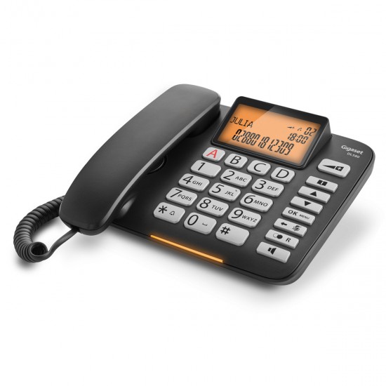 GIGASET LANDLINE DL580 BLACK ( S30350-S216-R101 ) GIGASET LANDLINE DL580 BLACK ( S30350-S216-R101 )