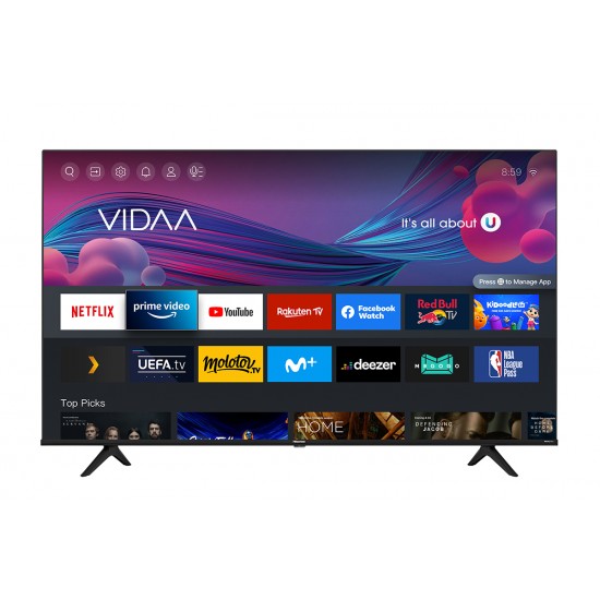 HISENSE TV 43" 43A6BG UHD STV WIFI HDR10+ S/M HISENSE TV 43" 43A6BG UHD STV WIFI HDR10+ S/M