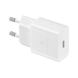 SAMSUNG POWER WALL CHARGER 15W USB-C WHITE EP-T1510NWEGEU