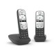 GIGASET WIRELESS PHONE AS690 DUO BLACK L36852-H2810-D201 GIGASET WIRELESS PHONE AS690 DUO BLACK L36852-H2810-D201