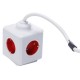 POWERCUBE PLUG EXTENDED RED 1.5M 1300RD/DEEXPC