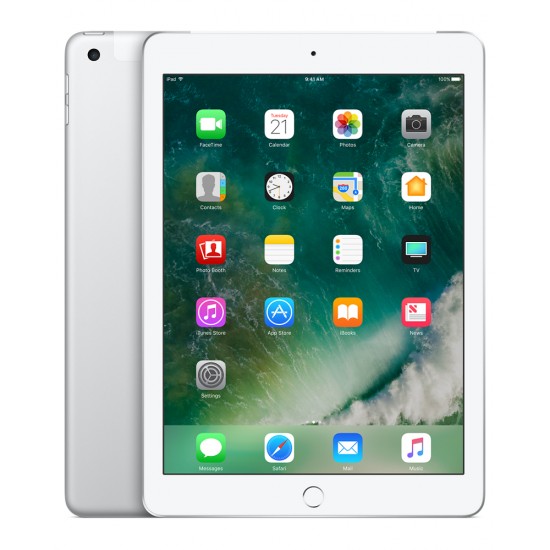 APPLE IPAD 5TH GENERATION  MP272TY/A 128GB 9.7" WIFI+CELLULAR SILVER