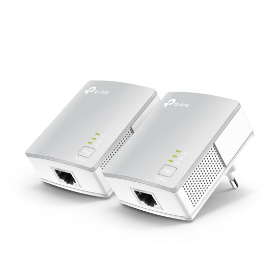 TP-LINK POWERLINE AV600 KIT 2 UDS 1 PORT  TL-PA4010 KIT