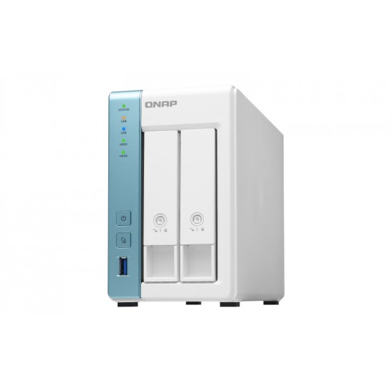 QNAP NAS TS-231K/ 2 BAYS 3.5"- 2.5"/ 1GB DDR3/ TOWER FORMAT QNAP NAS TS-231K/ 2 BAYS 3.5"- 2.5"/ 1GB DDR3/ TOWER FORMAT