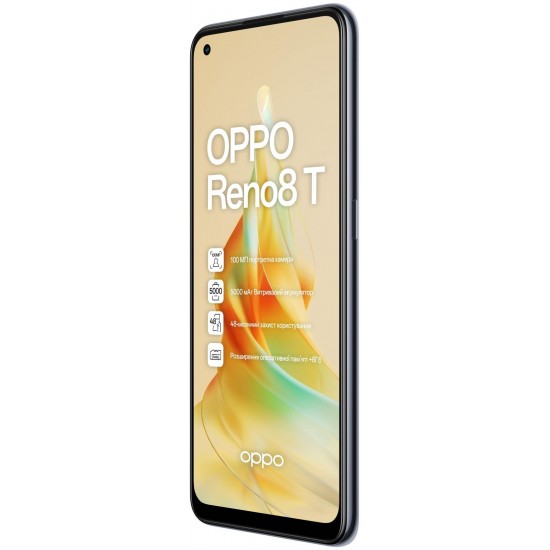 OPPO RENO 8T 8+128GB DS 4G MIDNIGHT BLACK OEM OPPO RENO 8T 8+128GB DS 4G MIDNIGHT BLACK OEM
