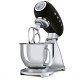 SMEG KITCHEN ROBOT 50´STYLE BLACK SMF02BLEU